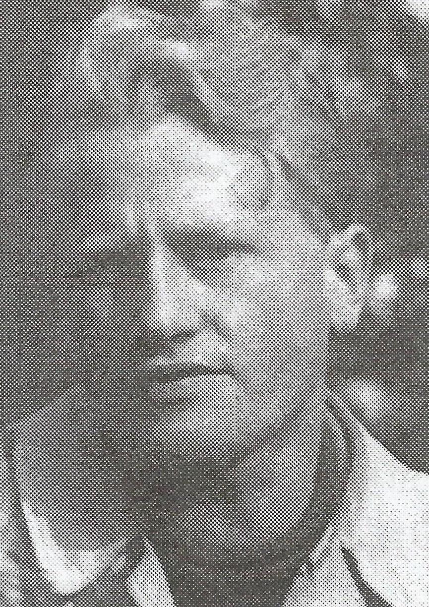 Andrzej Gluziński, który poległ w akcji na wartownię w Palmirach