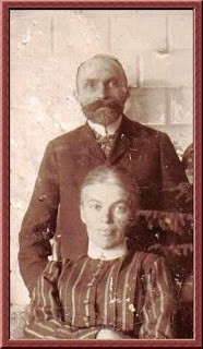 Alfons Drozdowski z żoną Marią.