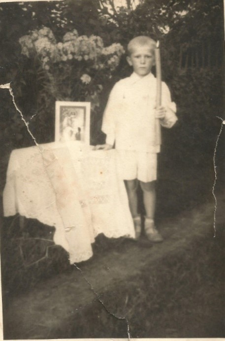 Kazimierz Gromadka zdjęcie od komunii
